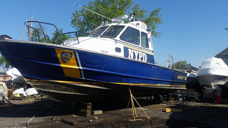 Sailboat hull restoration